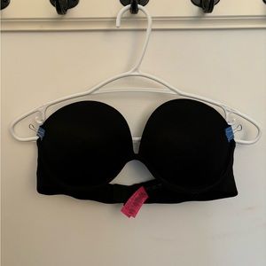 Black La Senza strapless bra